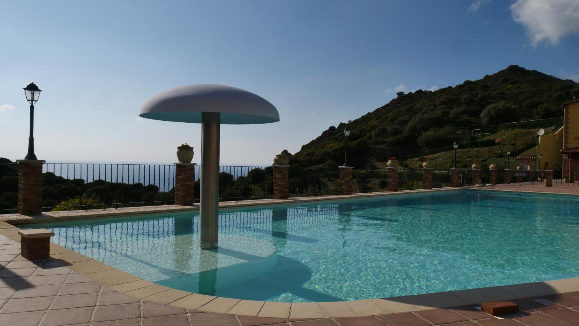 Il Blu Tanca Piras Villa Nebida Eksteriør billede