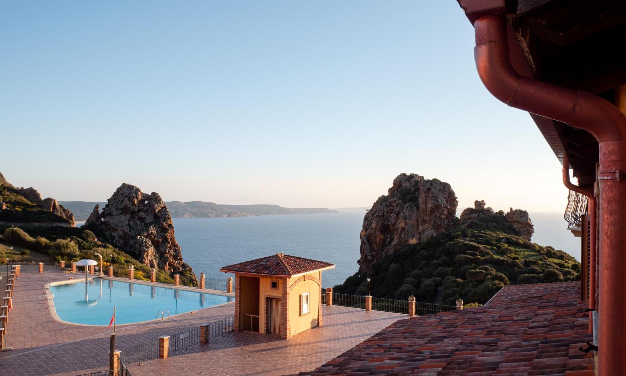 Il Blu Tanca Piras Villa Nebida Eksteriør billede